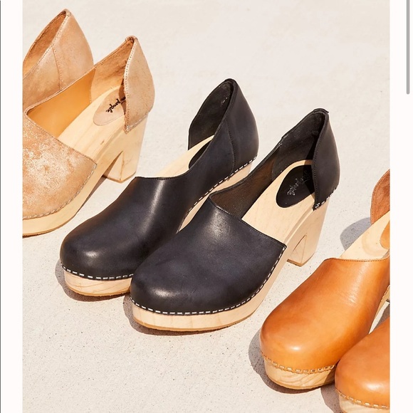 New Free People Monroe Clog size 38 or 8 - Picture 1 of 16